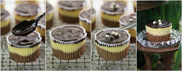 Double Layer Cheese Cupcakes 纸杯双层芝士蛋糕 - Anncoo Journal