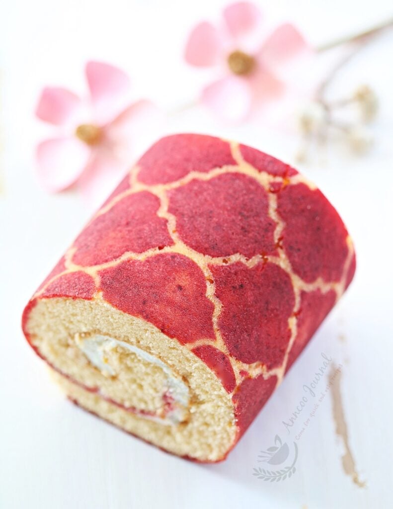 Patterned Swiss Roll 彩绘蛋糕卷 Anncoo Journal