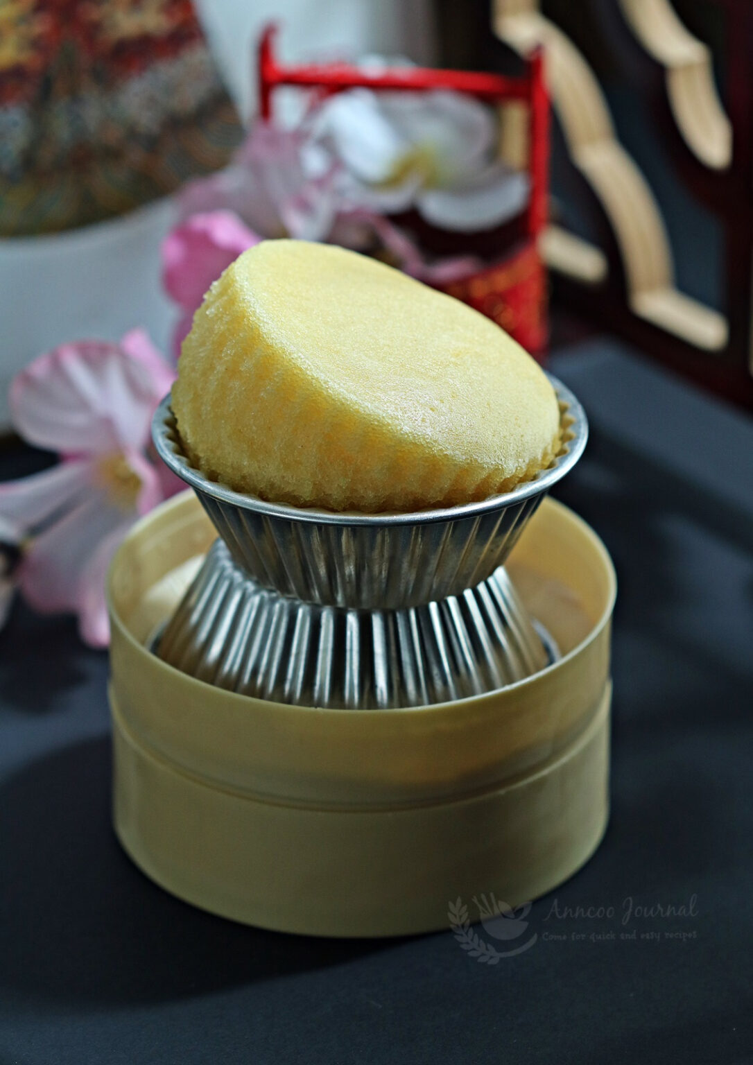 Cantonese Steamed Sponge Cake 广式马拉盏 - Anncoo Journal